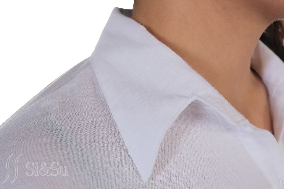 %100 Pamuk Müslin Kumaş Kadın Oversize Salaş Gömlek