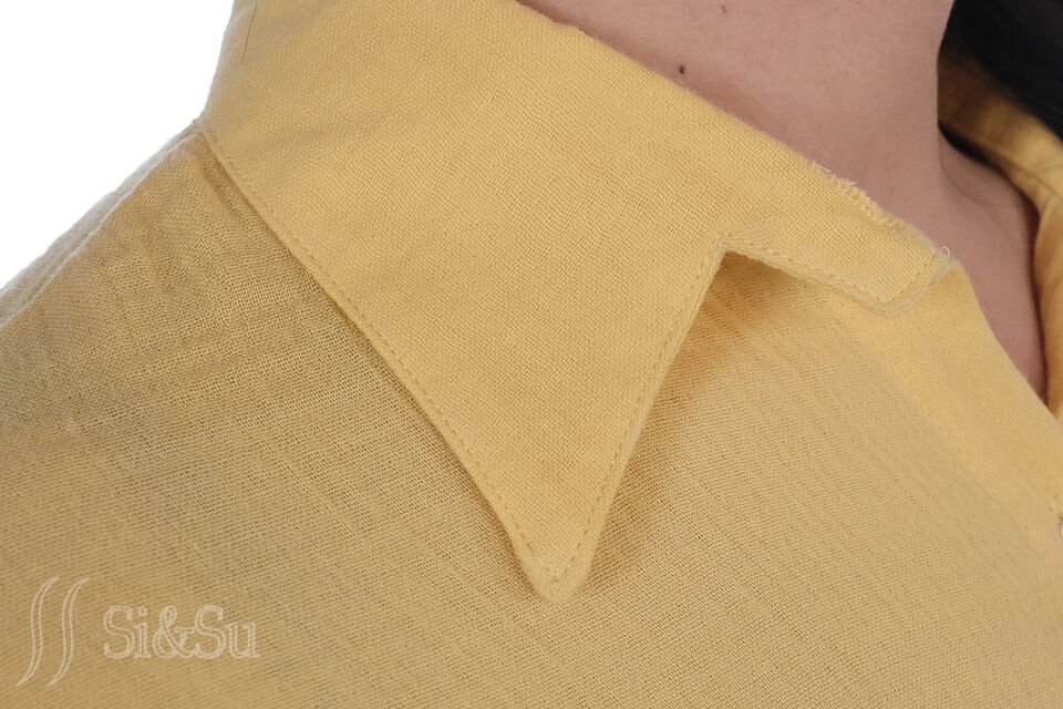 %100 Pamuk Müslin Kumaş Kadın Oversize Salaş Gömlek